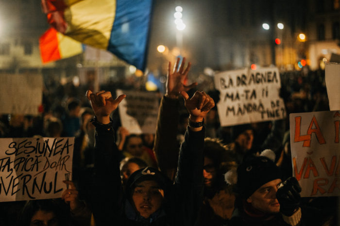 #rezist // întâi februarie două mii șaptișpe // Cluj-Napoca