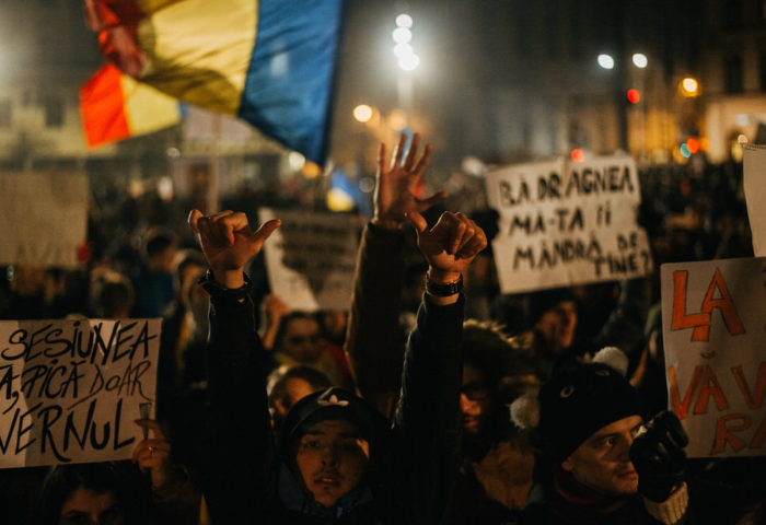 #rezist // întâi februarie două mii șaptișpe // Cluj-Napoca