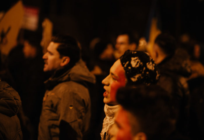#rezist // doi februarie două mii șaptișpe // Cluj-Napoca
